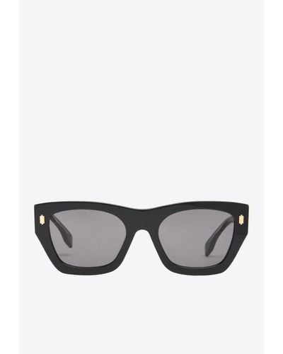 Fendi Square Acetate Sunglasses - Gray