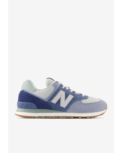 New Balance 574 Low-Top Trainers - Blue