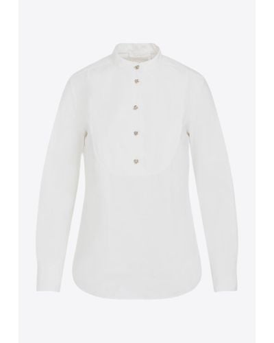 Chloé Long-Sleeved Shirt - White