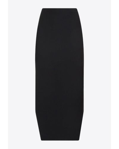 Givenchy Kick Midi Skirt - Black