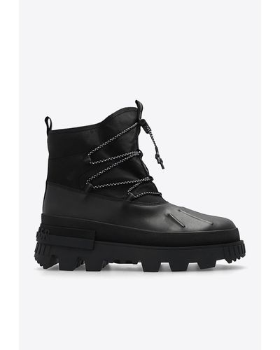 Moncler Mallard Ankle Boots - Black