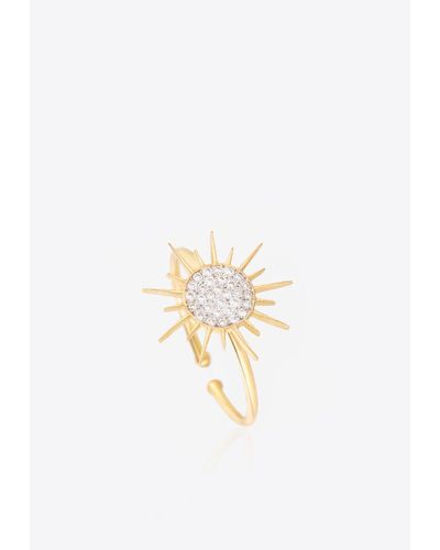 Falamank Soleil Collection Ring - White