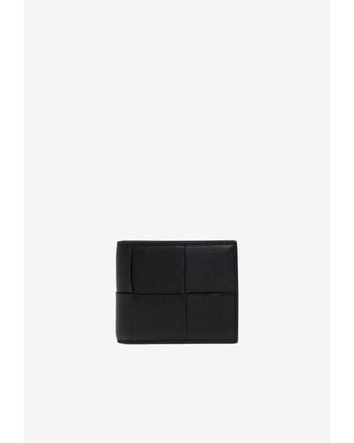 Bottega Veneta Bi-Fold Leather Wallet - White