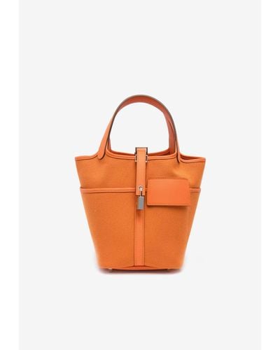 Hermès Picotin Cargo 18 - Orange