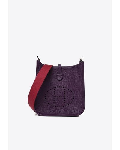 Hermès Mini Evelyne 16 Amazone - Purple