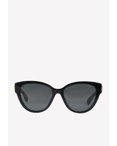 Chanel Butterfly Sunglasses With Charms - Grey