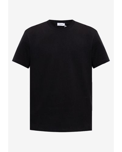 Ferragamo Basic Short-Sleeved T-Shirt - Black
