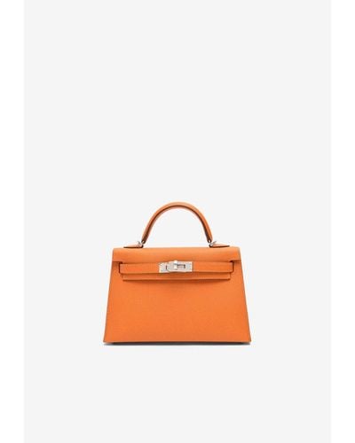 Hermès Mini Kelly 20 - Orange