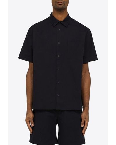 A.P.C. Ross Short-Sleeved Shirt - Black