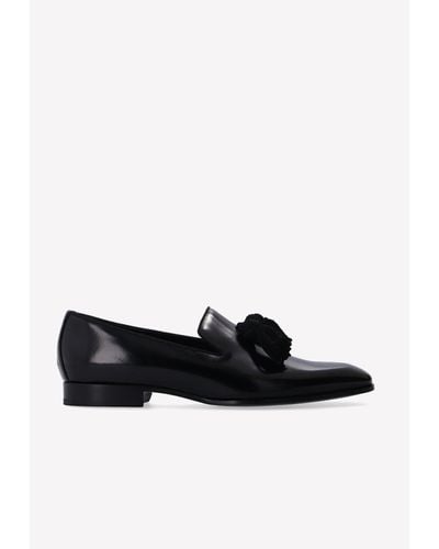 Jimmy Choo Foxley Loafers - Black