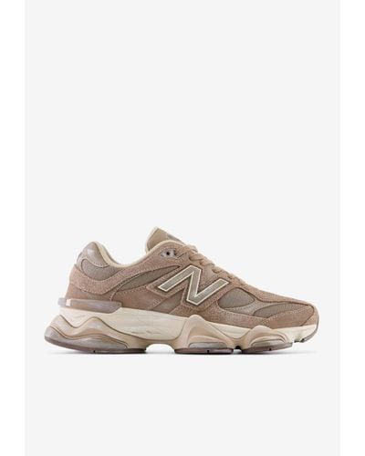 New Balance 9060 Low-Top Trainers - Brown