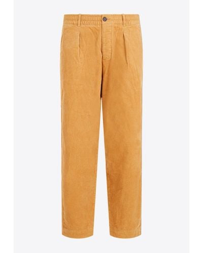 Universal Works Straight-Leg Corduroy Pants - Orange