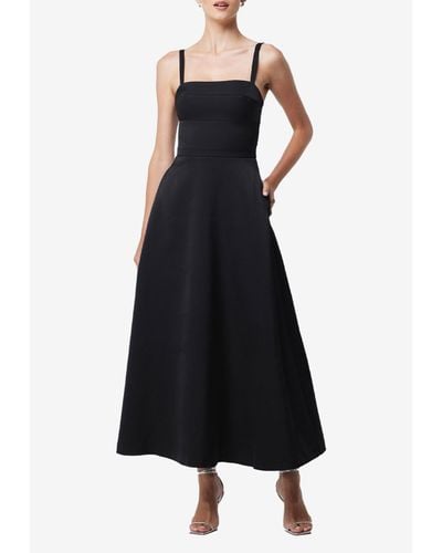 Mossman Elysium Sleeveless Maxi Dress - Black