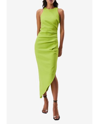 Misha Design Ida Tailored Midi Dress - Green