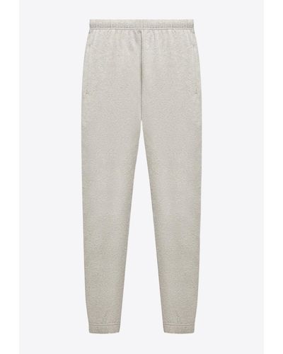 KENZO Logo-Embroidered Track Trousers - White