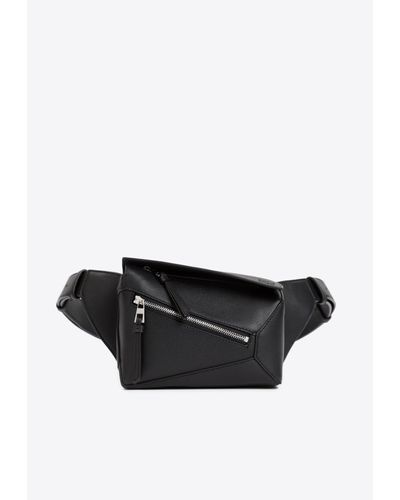 Loewe Mini Puzzle Belt Bag - Black