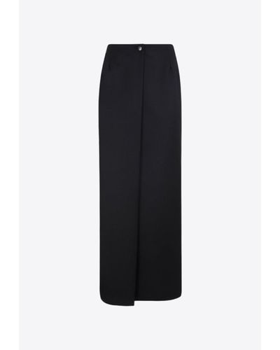Givenchy Low-Rise Maxi Skirt - Black
