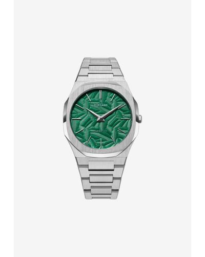 D1 Milano Ultra Thin 40 Mm Watch - Green