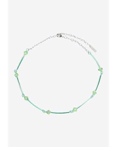 Hugo Kreit Spark Chain Necklace - White