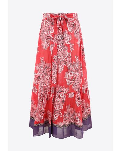 Etro Skirts - Red