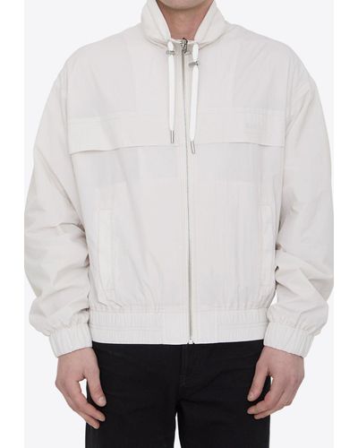 Ami Paris White Zip Up