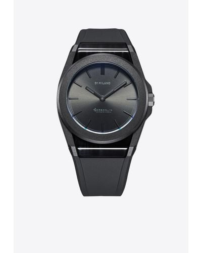 D1 Milano Carbonlite 40.5 Mm Watch - Black