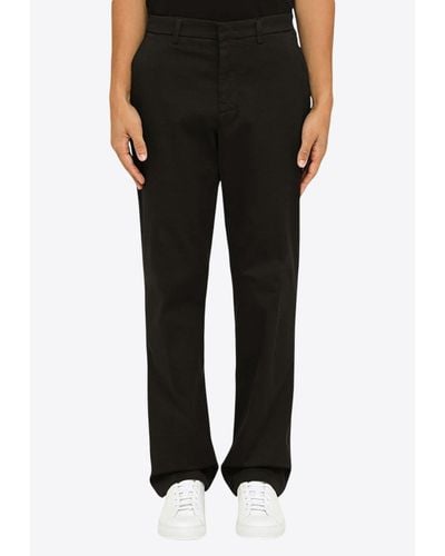 Department 5 Stretch Chino Trousers - Black