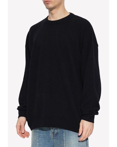 Balenciaga Logo Sweater - Black