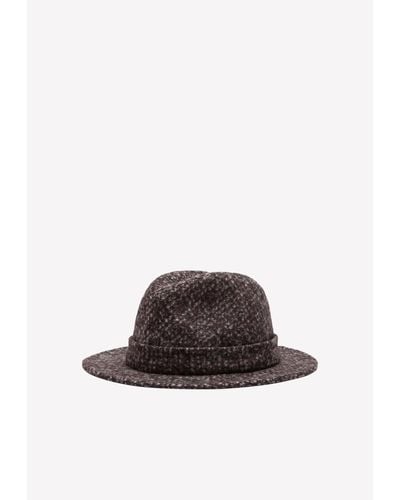 Dolce & Gabbana Fedora Hat - Gray