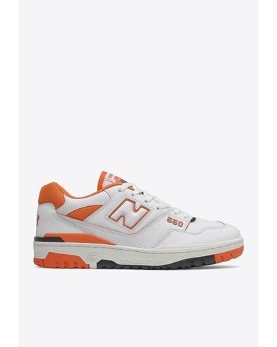 New Balance 550 Low-Top Sneakers - White