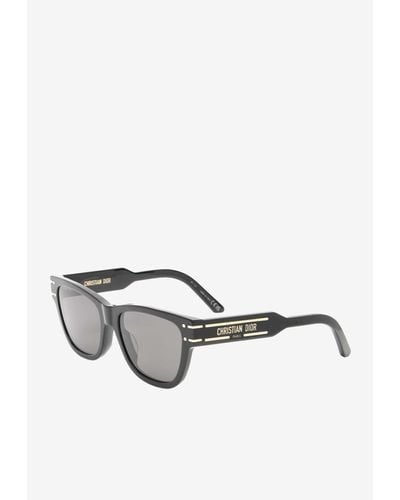 Dior Signature Square Sunglasses - White