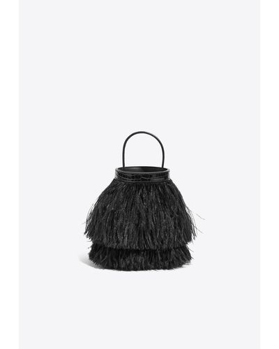 Hermès Toupet Bucket Bag - Black