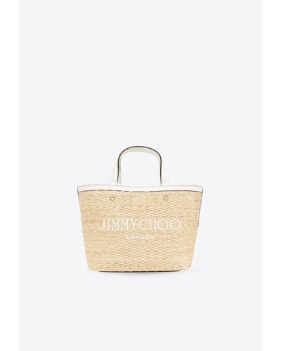 Jimmy Choo Mini Marli Embroidered Crossbody Bag - White