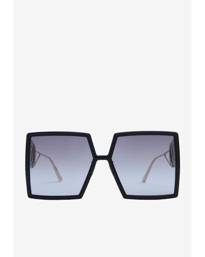 Dior Oversized Square Sunglasses - Blue