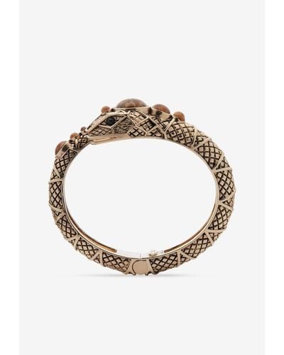 Aquazzura Serpente Bangle Bracelet - Metallic