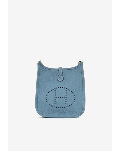 Hermès Mini Evelyne 16 - Blue