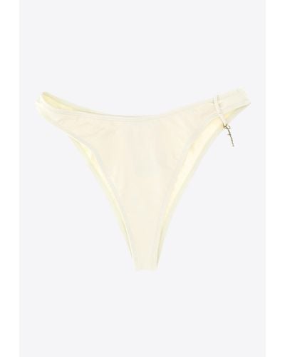 Jacquemus Le Bas De Maillot Bikini Bottom - White