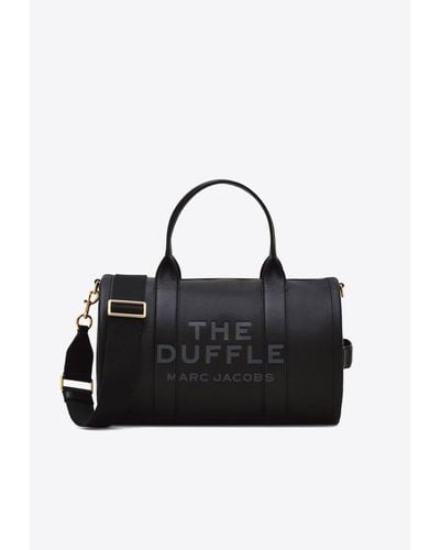 Marc Jacobs The Large Leather Duffel Bag - Black