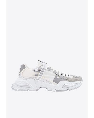 Dolce & Gabbana Airmaster Ultra-Light Sneakers - White