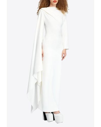 Solace London Lydia Maxi Dress - White