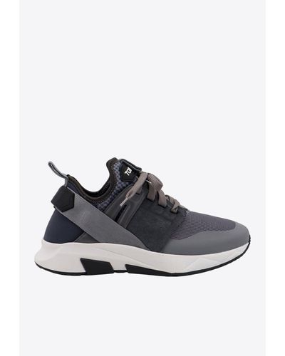 Tom Ford Jago Low-Top Sneakers - Blue