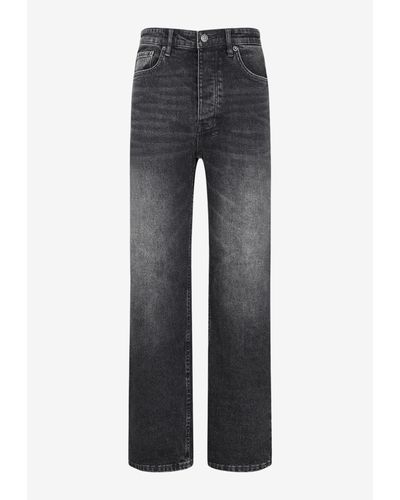 Ksubi Brooklyn Straight-leg Jeans - Gray