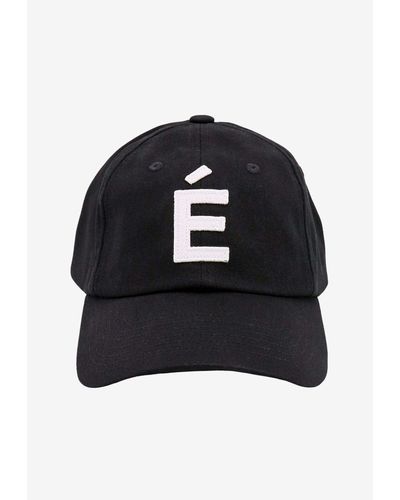 Etudes Studio Logo-Embroidered Baseball Cap - Black