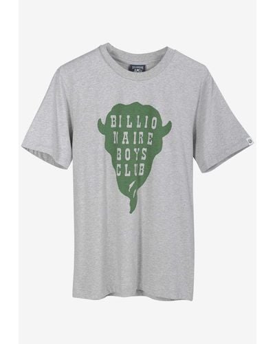 BBCICECREAM Buffalo Printed T-Shirt - Grey