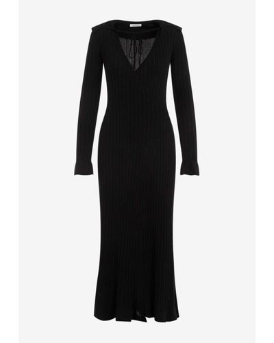 By Malene Birger Gianina Knitted Maxi Dress - Black