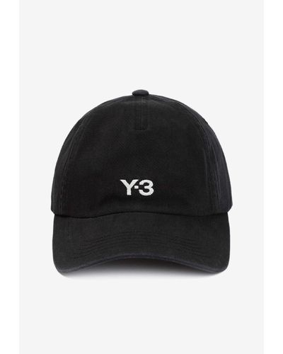 Y-3 Logo Dad Cap - Black