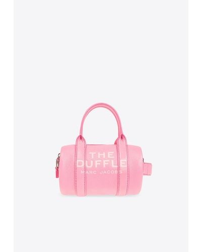 Marc Jacobs The Mini Logo Duffel Bag - Pink