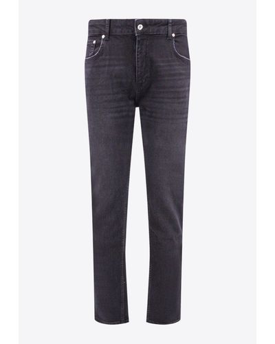 Represent R1 Washed-Out Slim Jeans - Blue