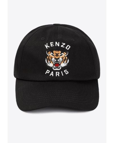 KENZO Lucky Tiger Baseball Hat - Black