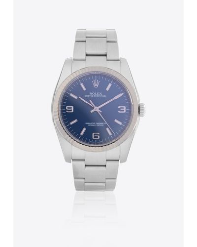Rolex Oyster Perpetual 36 With Dial - Blue